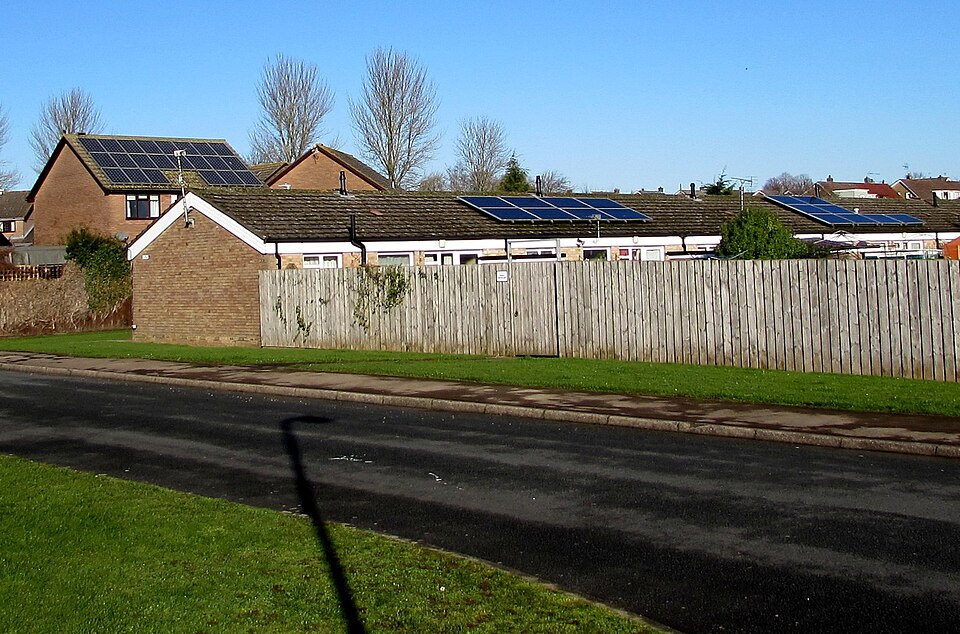 Rooftop solar panels